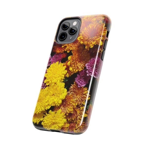 Phone Case, Colorful Fall Mums Protective Cover for iPhone and Samsung, Autumn Floral Print, Hard Shell Cover, Gift for Nature Lovers, - Image 25