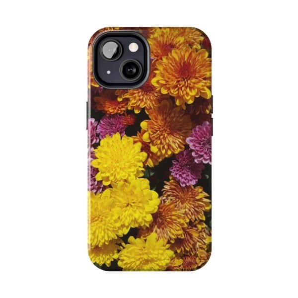 Phone Case, Colorful Fall Mums Protective Cover for iPhone and Samsung, Autumn Floral Print, Hard Shell Cover, Gift for Nature Lovers, - Image 60