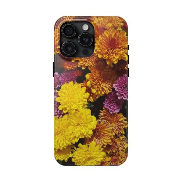 Phone Case, Colorful Fall Mums Protective Cover for iPhone and Samsung, Autumn Floral Print, Hard Shell Cover, Gift for Nature Lovers, - Image 101