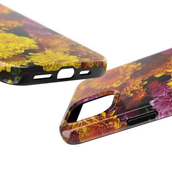 Phone Case, Colorful Fall Mums Protective Cover for iPhone and Samsung, Autumn Floral Print, Hard Shell Cover, Gift for Nature Lovers, - Image 98