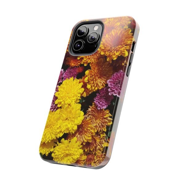 Phone Case, Colorful Fall Mums Protective Cover for iPhone and Samsung, Autumn Floral Print, Hard Shell Cover, Gift for Nature Lovers, - Image 79