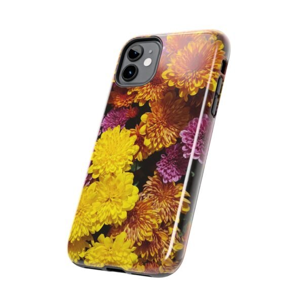 Phone Case, Colorful Fall Mums Protective Cover for iPhone and Samsung, Autumn Floral Print, Hard Shell Cover, Gift for Nature Lovers, - Image 19