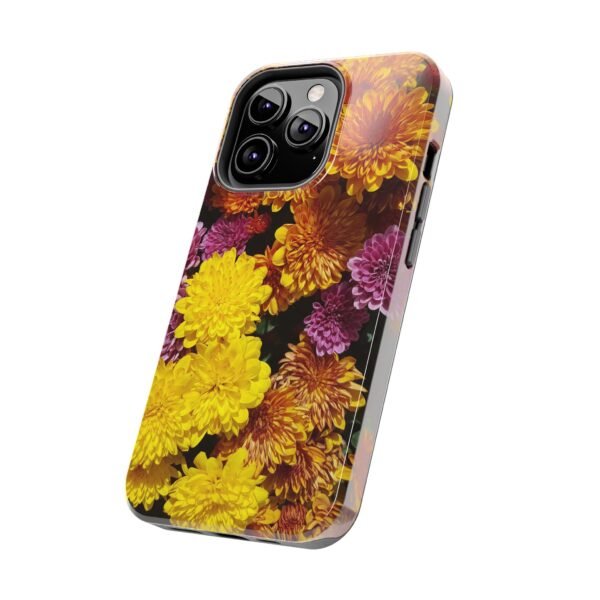 Phone Case, Colorful Fall Mums Protective Cover for iPhone and Samsung, Autumn Floral Print, Hard Shell Cover, Gift for Nature Lovers, - Image 73