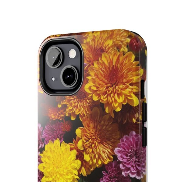 Phone Case, Colorful Fall Mums Protective Cover for iPhone and Samsung, Autumn Floral Print, Hard Shell Cover, Gift for Nature Lovers, - Image 62