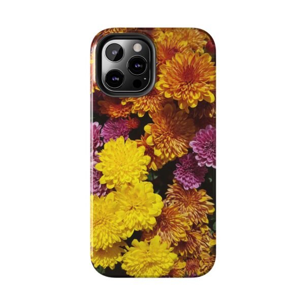 Phone Case, Colorful Fall Mums Protective Cover for iPhone and Samsung, Autumn Floral Print, Hard Shell Cover, Gift for Nature Lovers, - Image 54