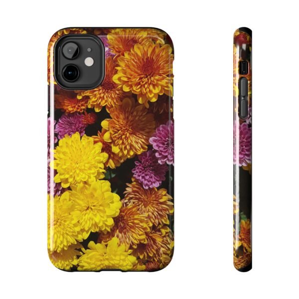 Phone Case, Colorful Fall Mums Protective Cover for iPhone and Samsung, Autumn Floral Print, Hard Shell Cover, Gift for Nature Lovers, - Image 17