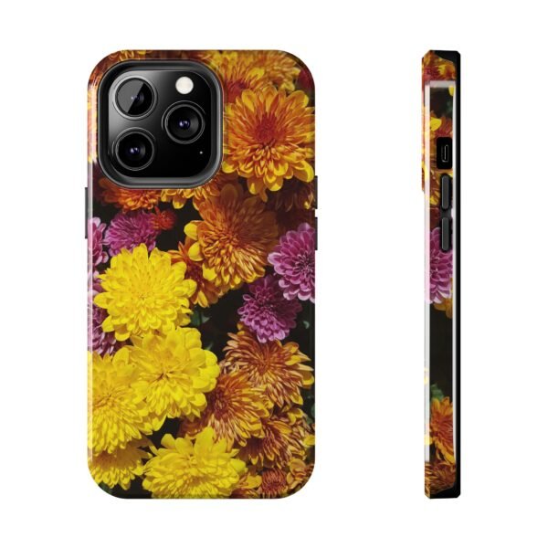 Phone Case, Colorful Fall Mums Protective Cover for iPhone and Samsung, Autumn Floral Print, Hard Shell Cover, Gift for Nature Lovers, - Image 71