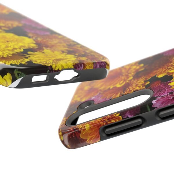 Phone Case, Colorful Fall Mums Protective Cover for iPhone and Samsung, Autumn Floral Print, Hard Shell Cover, Gift for Nature Lovers, - Image 113