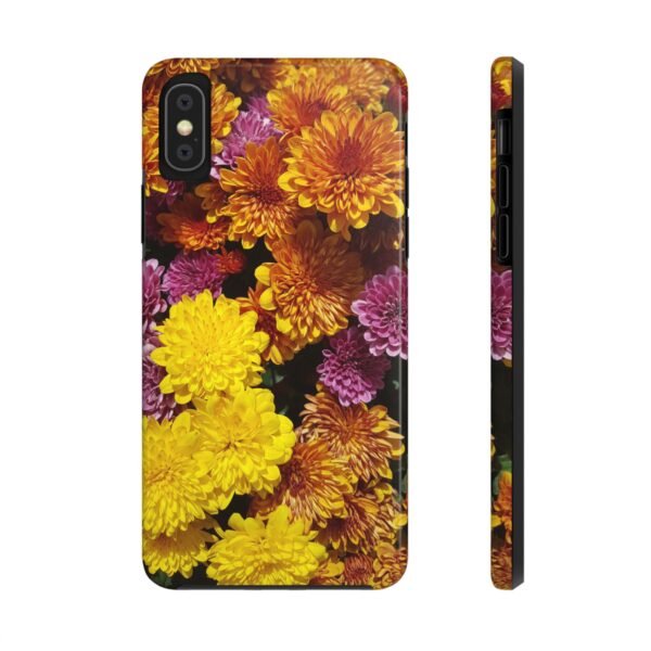 Phone Case, Colorful Fall Mums Protective Cover for iPhone and Samsung, Autumn Floral Print, Hard Shell Cover, Gift for Nature Lovers, - Image 13