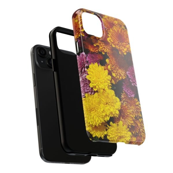 Phone Case, Colorful Fall Mums Protective Cover for iPhone and Samsung, Autumn Floral Print, Hard Shell Cover, Gift for Nature Lovers, - Image 99