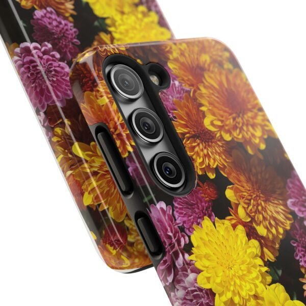 Phone Case, Colorful Fall Mums Protective Cover for iPhone and Samsung, Autumn Floral Print, Hard Shell Cover, Gift for Nature Lovers, - Image 112