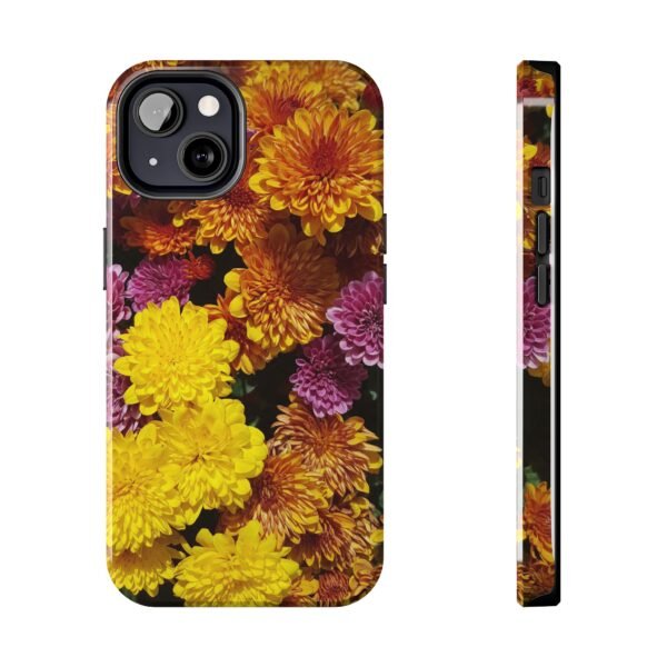 Phone Case, Colorful Fall Mums Protective Cover for iPhone and Samsung, Autumn Floral Print, Hard Shell Cover, Gift for Nature Lovers, - Image 59