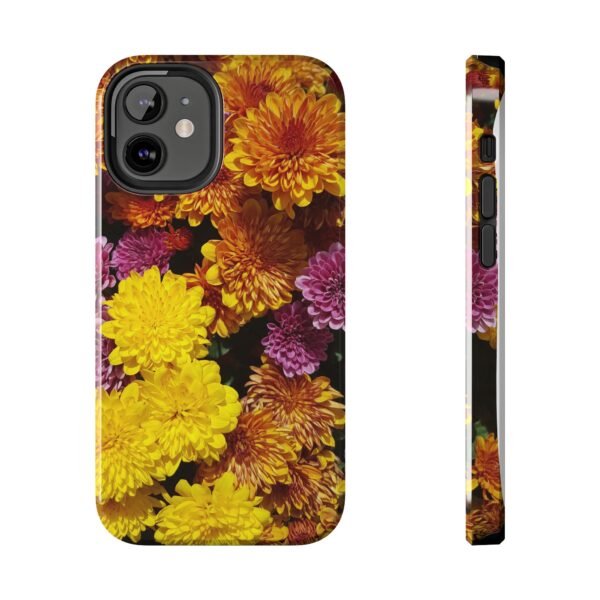 Phone Case, Colorful Fall Mums Protective Cover for iPhone and Samsung, Autumn Floral Print, Hard Shell Cover, Gift for Nature Lovers, - Image 41