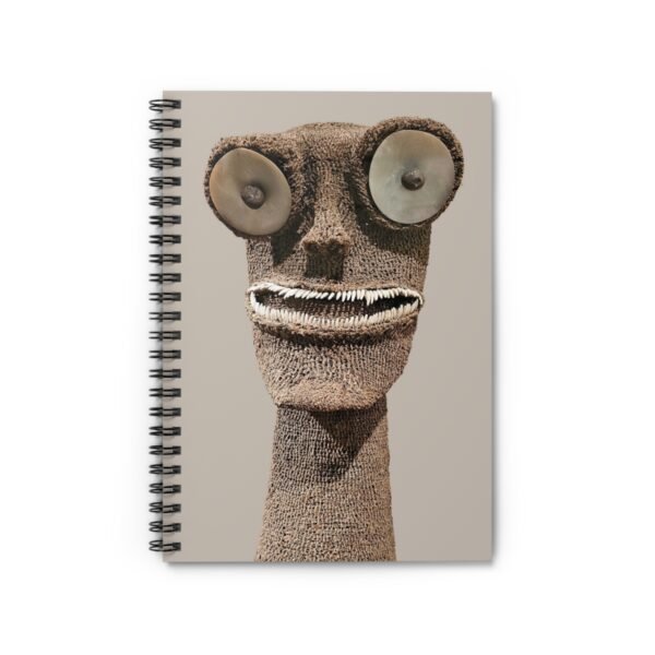 Alien Spiral Notebook - Ruled Line, Googly Eyes, Cosmic Jokes, Quirky Creature, Friendly Alien