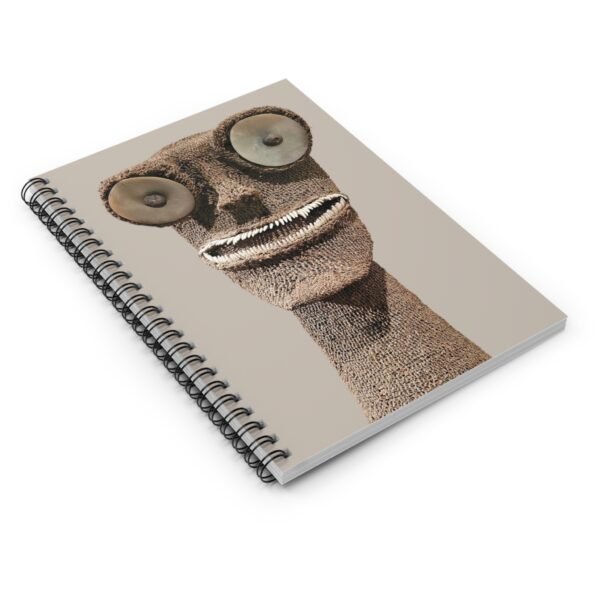 Alien Spiral Notebook - Ruled Line, Googly Eyes, Cosmic Jokes, Quirky Creature, Friendly Alien - Image 3