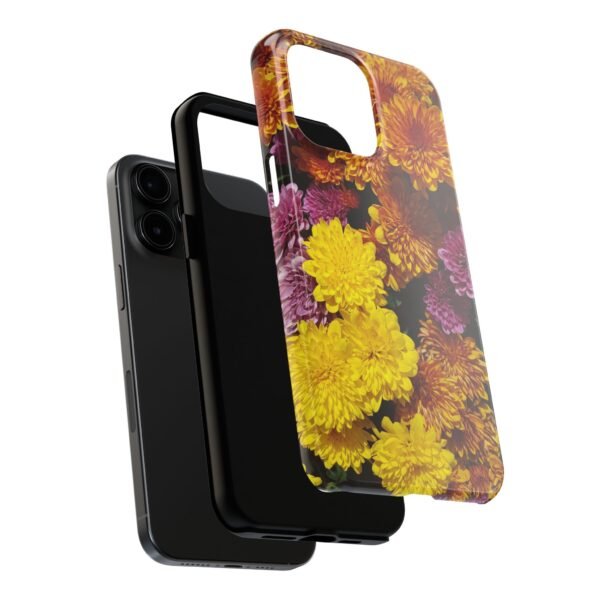 Phone Case, Colorful Fall Mums Protective Cover for iPhone and Samsung, Autumn Floral Print, Hard Shell Cover, Gift for Nature Lovers, - Image 104