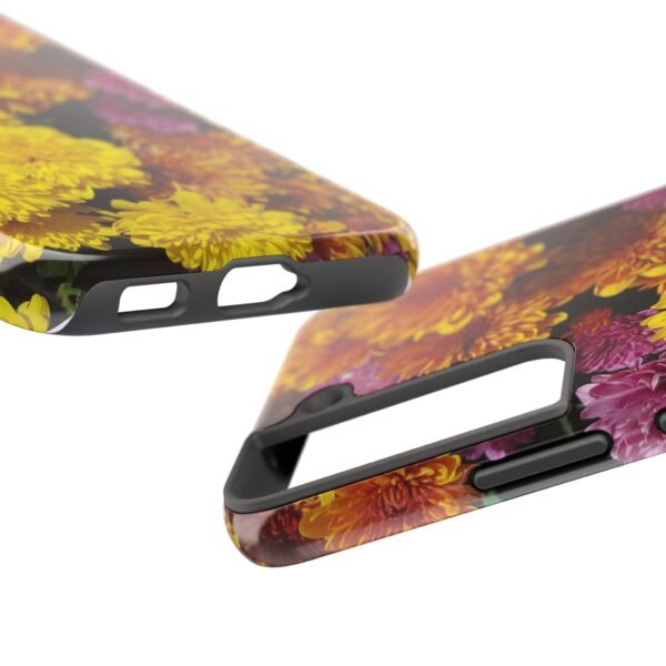 Phone Case, Colorful Fall Mums Protective Cover for iPhone and Samsung, Autumn Floral Print, Hard Shell Cover, Gift for Nature Lovers, - Image 118