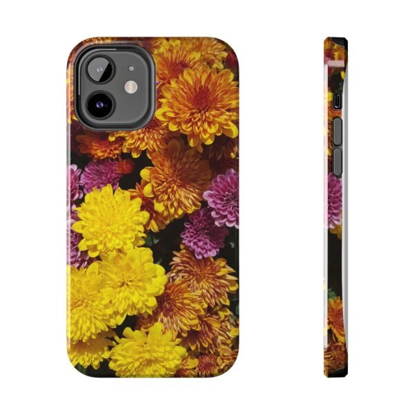 Phone Case, Colorful Fall Mums Protective Cover for iPhone and Samsung, Autumn Floral Print, Hard Shell Cover, Gift for Nature Lovers, - Image 35