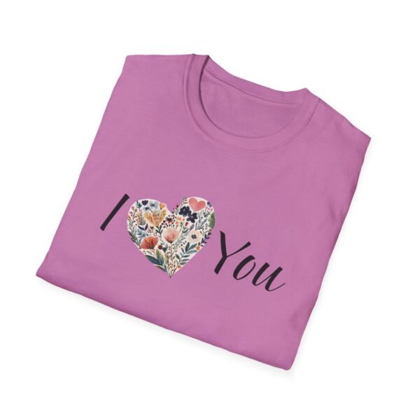 Heart Flowers T-Shirt - Image 48