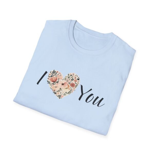 Heart Flowers T-Shirt - Image 36