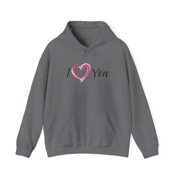 Heart Flower Hooded Sweatshirt - Image 22