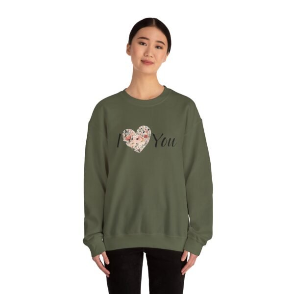 Heart Flower Crewneck Sweatshirt - Image 24