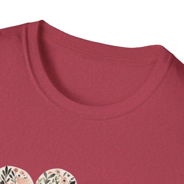 Heart Flowers T-Shirt - Image 63