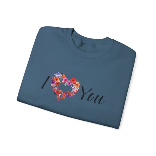 I Heart You Heavy Blend Crewneck Sweatshirt - Image 35