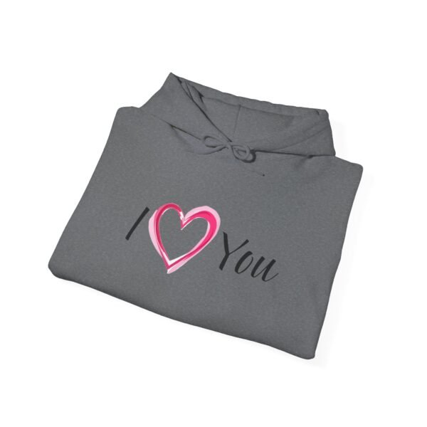 Heart Flower Hooded Sweatshirt - Image 25