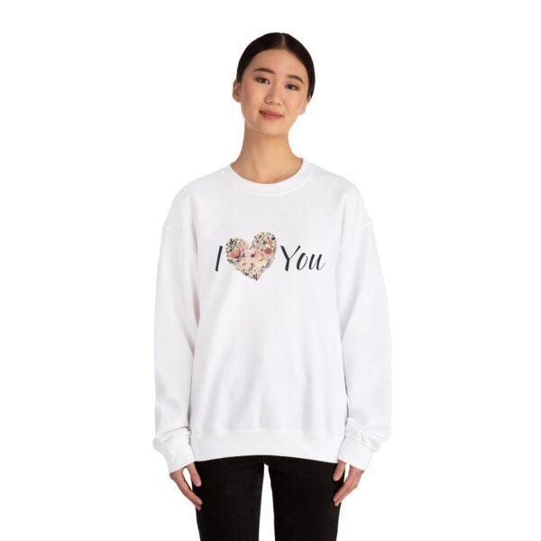 Heart Flower Crewneck Sweatshirt - Image 8