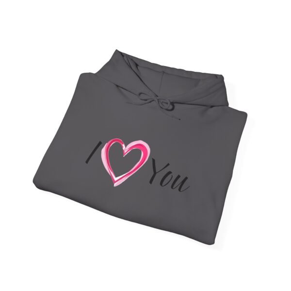 Heart Flower Hooded Sweatshirt - Image 45