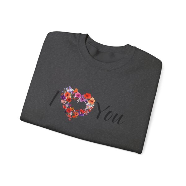 I Heart You Heavy Blend Crewneck Sweatshirt - Image 19