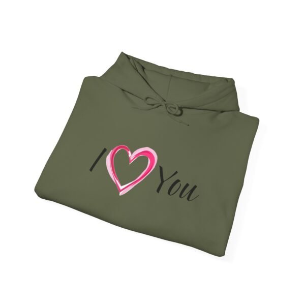 Heart Flower Hooded Sweatshirt - Image 21