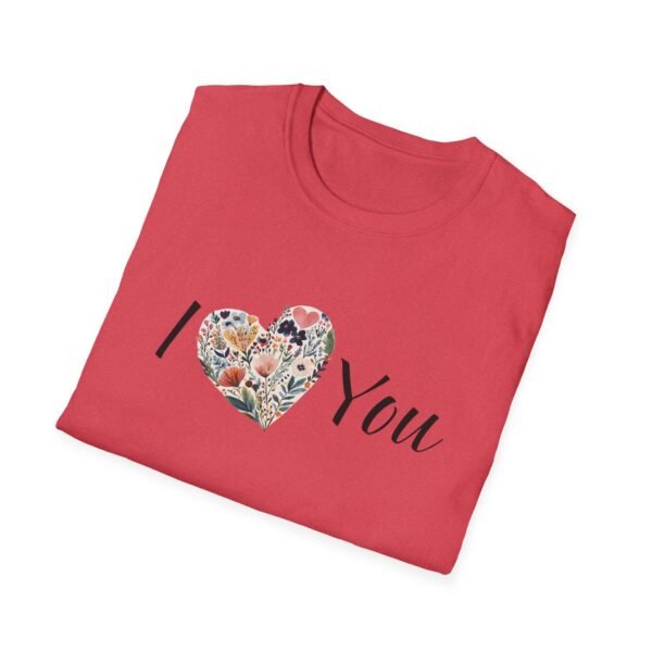 Heart Flowers T-Shirt - Image 60