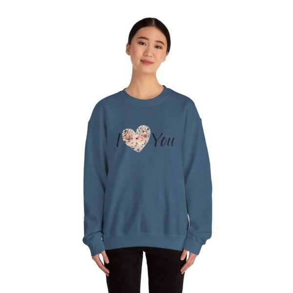 Heart Flower Crewneck Sweatshirt - Image 48