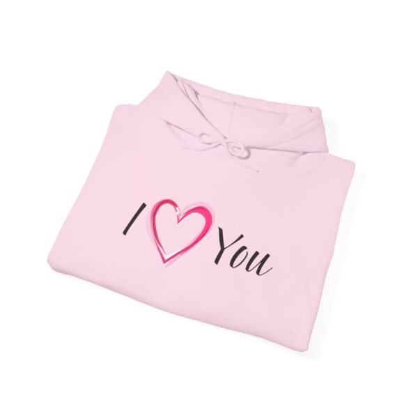 Heart Flower Hooded Sweatshirt - Image 57