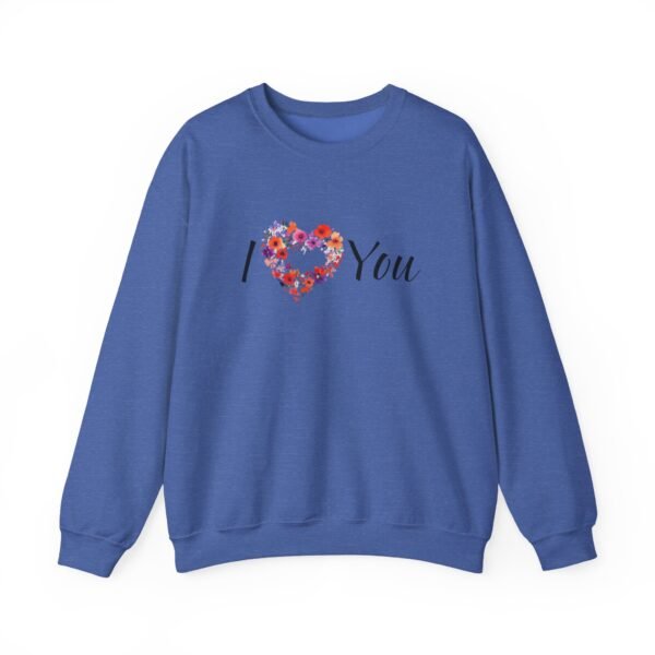 I Heart You Heavy Blend Crewneck Sweatshirt - Image 29