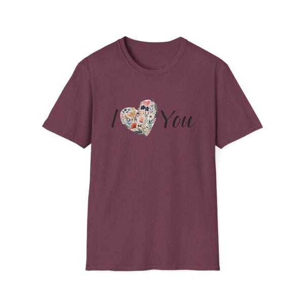 Heart Flowers T-Shirt - Image 53