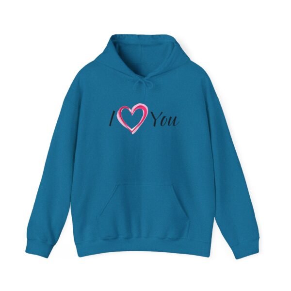 Heart Flower Hooded Sweatshirt - Image 38