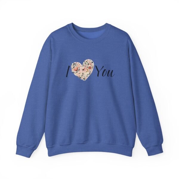 Heart Flower Crewneck Sweatshirt - Image 41