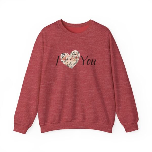 Heart Flower Crewneck Sweatshirt - Image 2