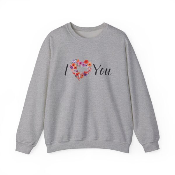 I Heart You Heavy Blend Crewneck Sweatshirt - Image 13