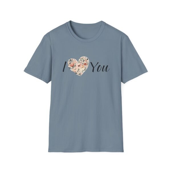 Heart Flowers T-Shirt - Image 37