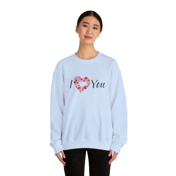 I Heart You Heavy Blend Crewneck Sweatshirt - Image 24