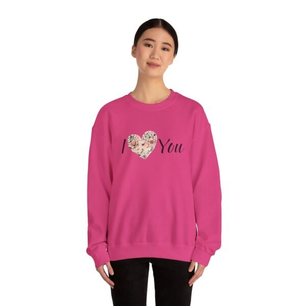 Heart Flower Crewneck Sweatshirt - Image 56