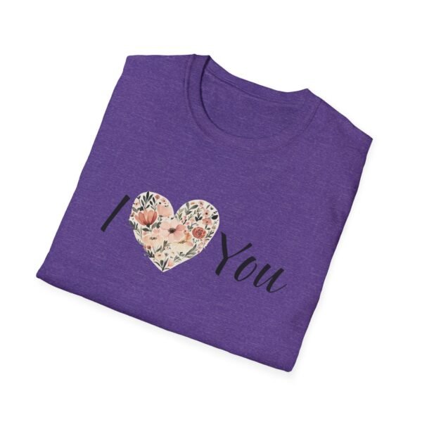 Heart Flowers T-Shirt - Image 48