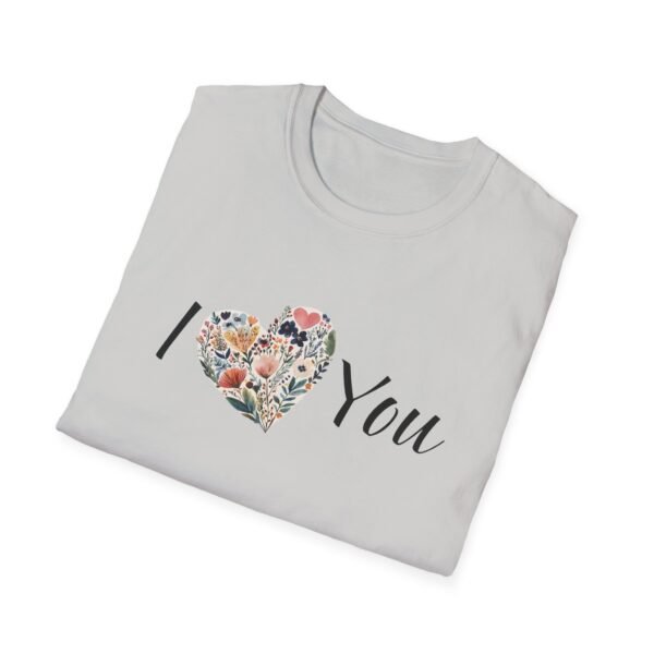 Heart Flowers T-Shirt - Image 12