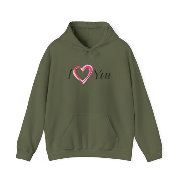 Heart Flower Hooded Sweatshirt - Image 18