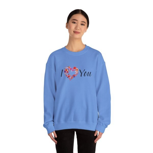 I Heart You Heavy Blend Crewneck Sweatshirt - Image 28