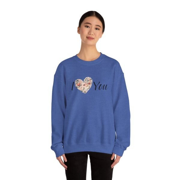 Heart Flower Crewneck Sweatshirt - Image 44